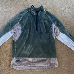 Cabelas earth tone fleece quarter zip Size XL